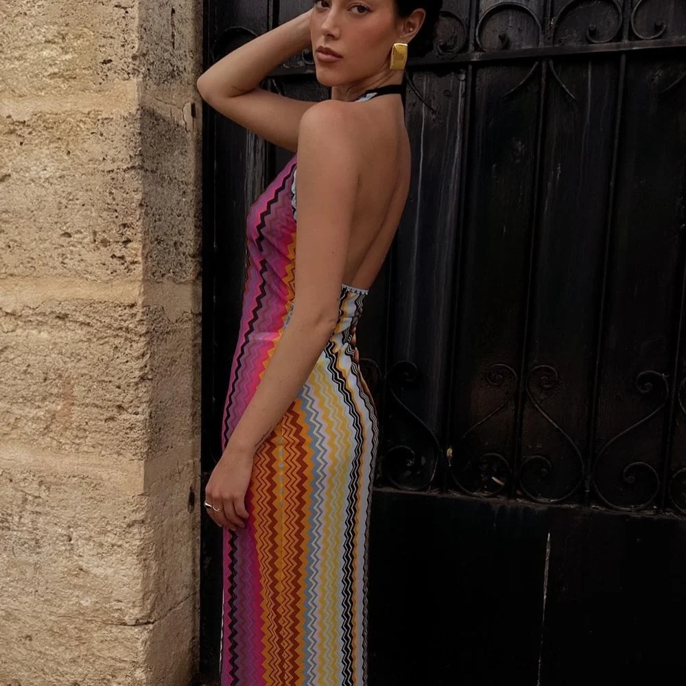 Missoni multicolored long cover up - Picture 2 of 8